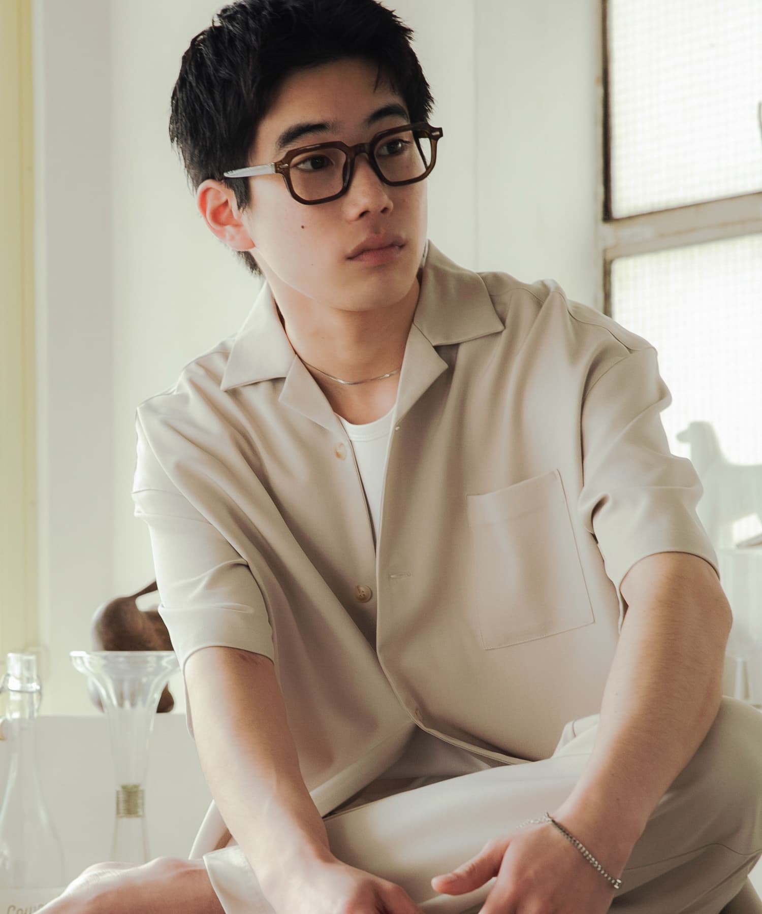 身長：181cm サイズ：L
