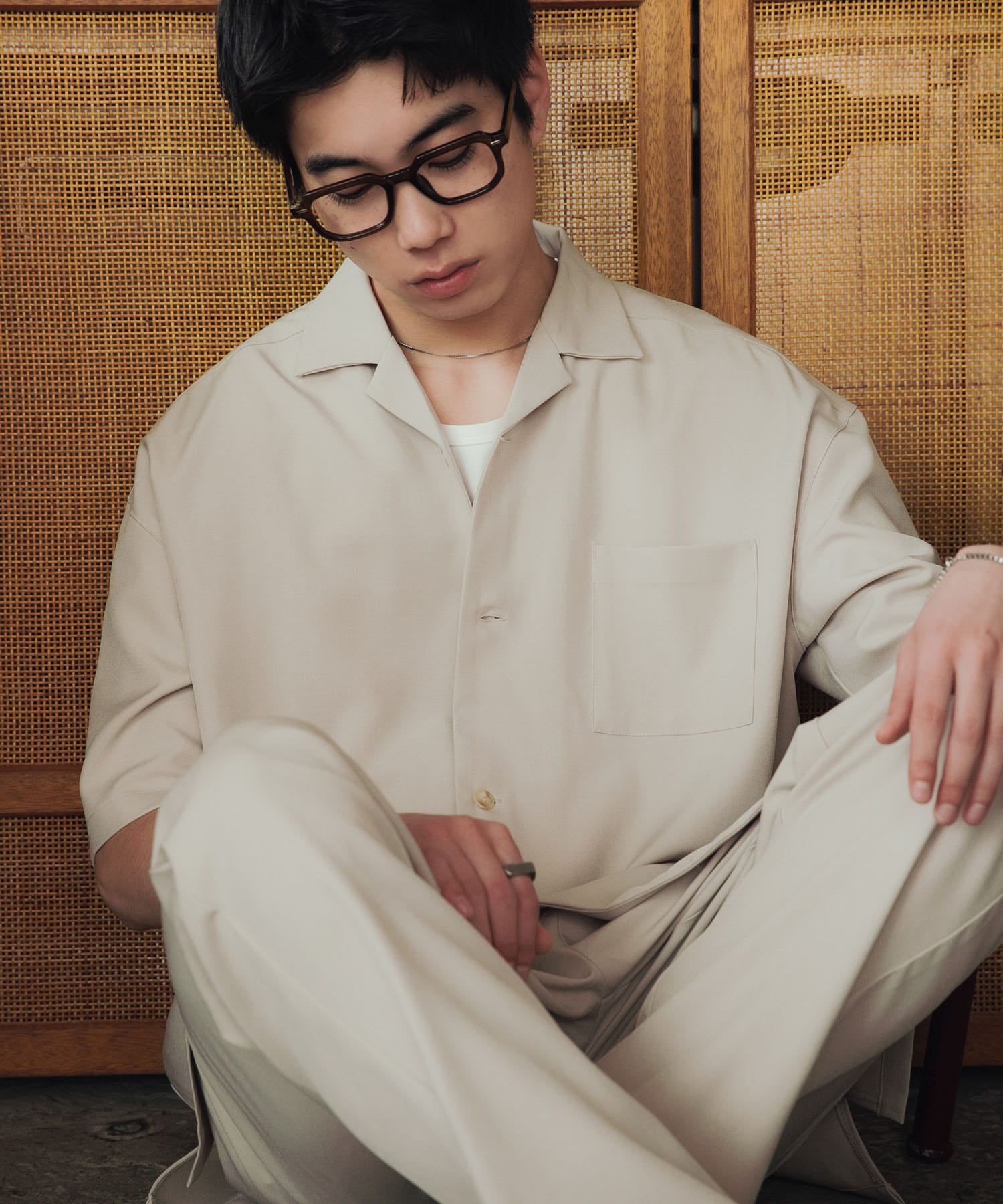 身長：181cm サイズ：L