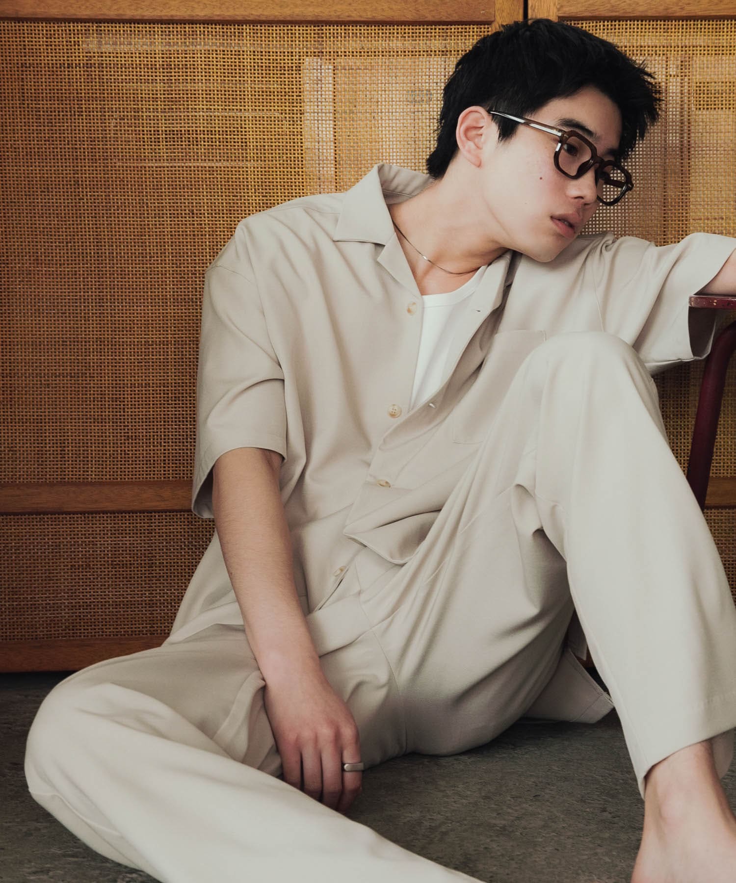身長：181cm サイズ：L