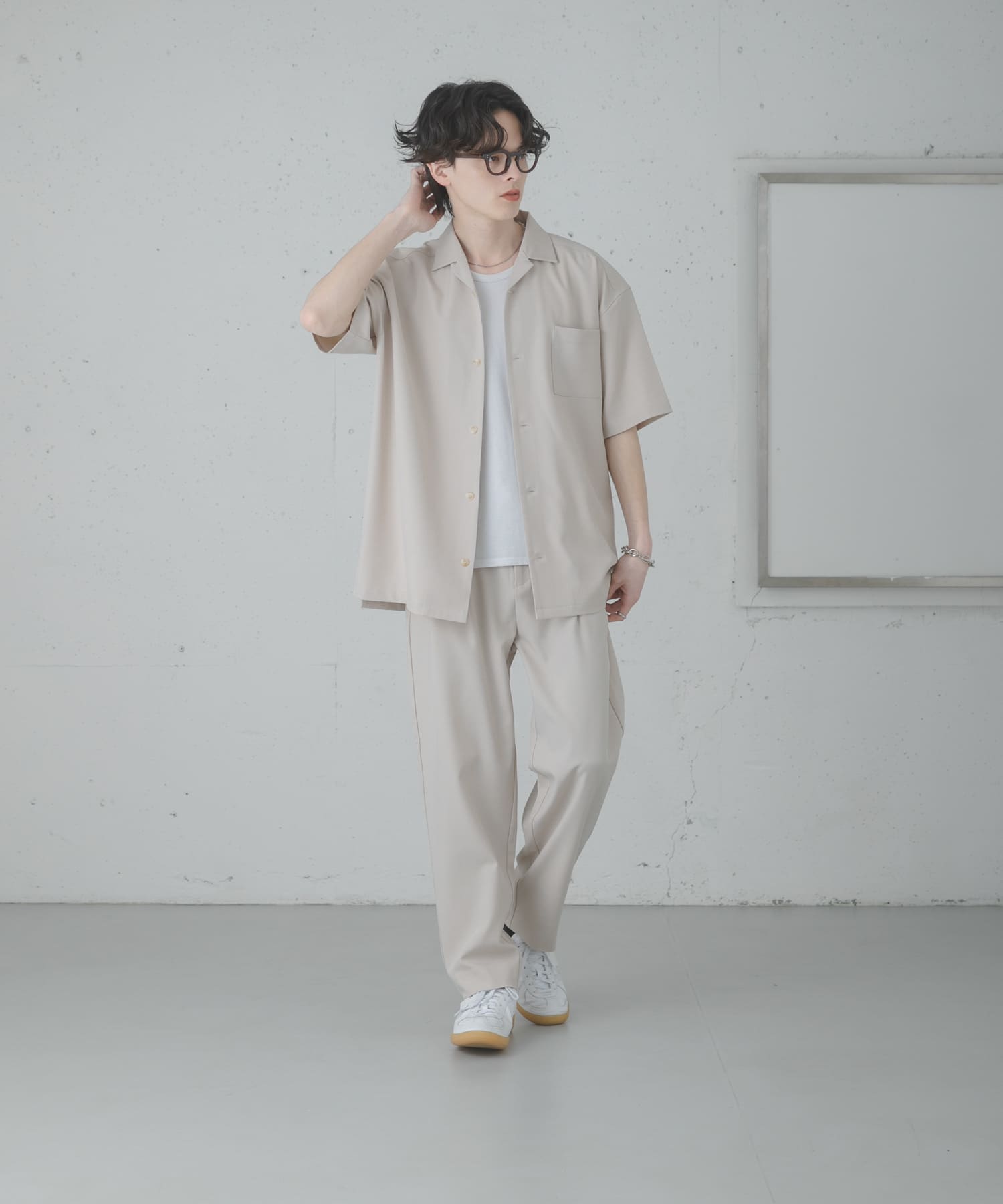 身長：173cm サイズ：L