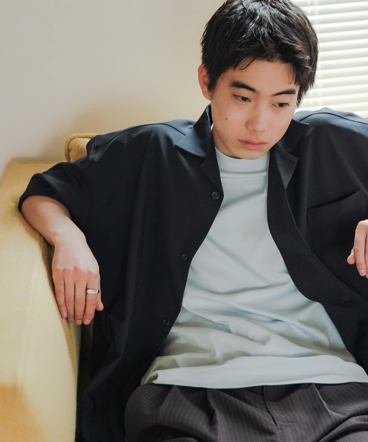 身長：181cm サイズ：L