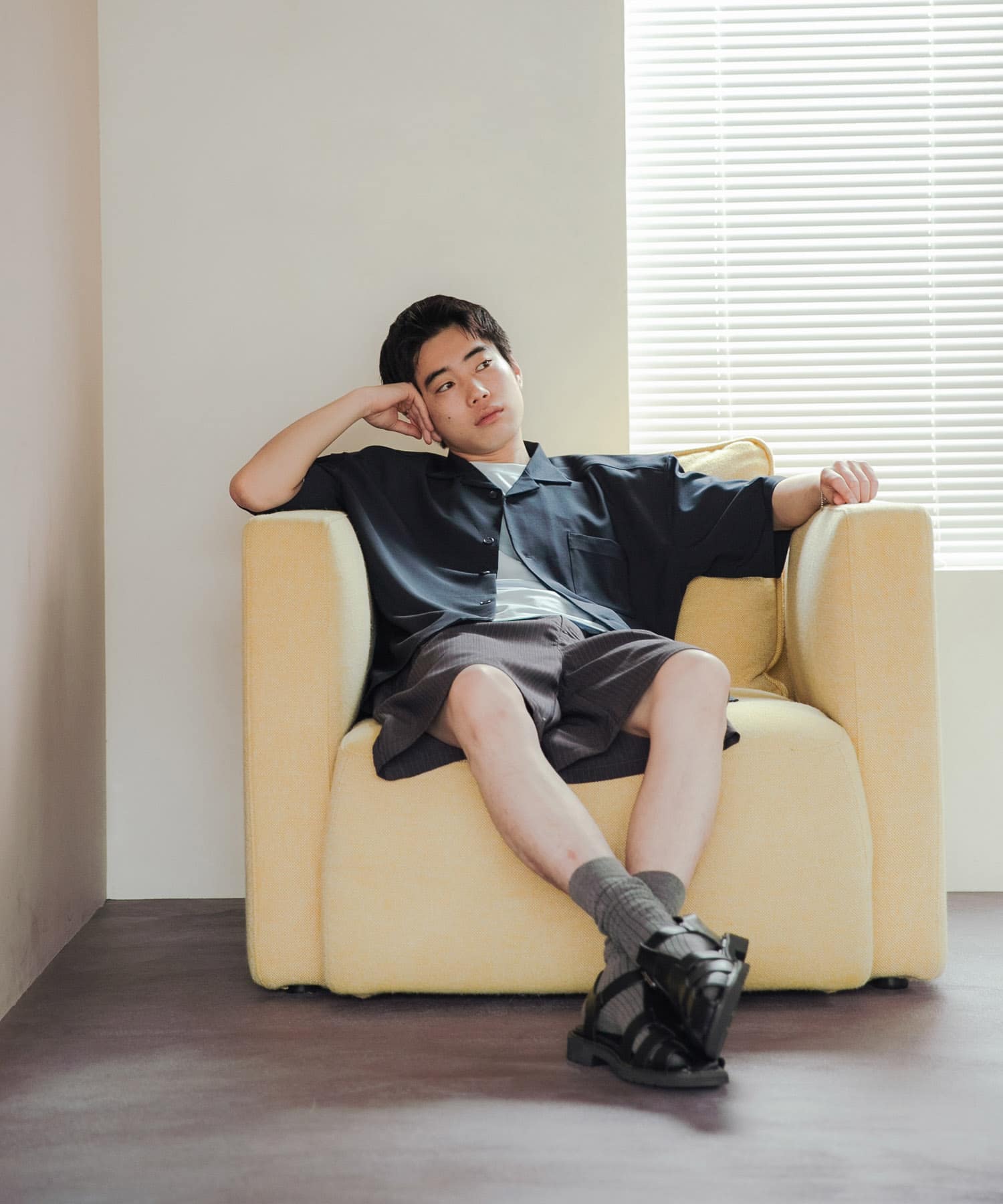 身長：181cm サイズ：L