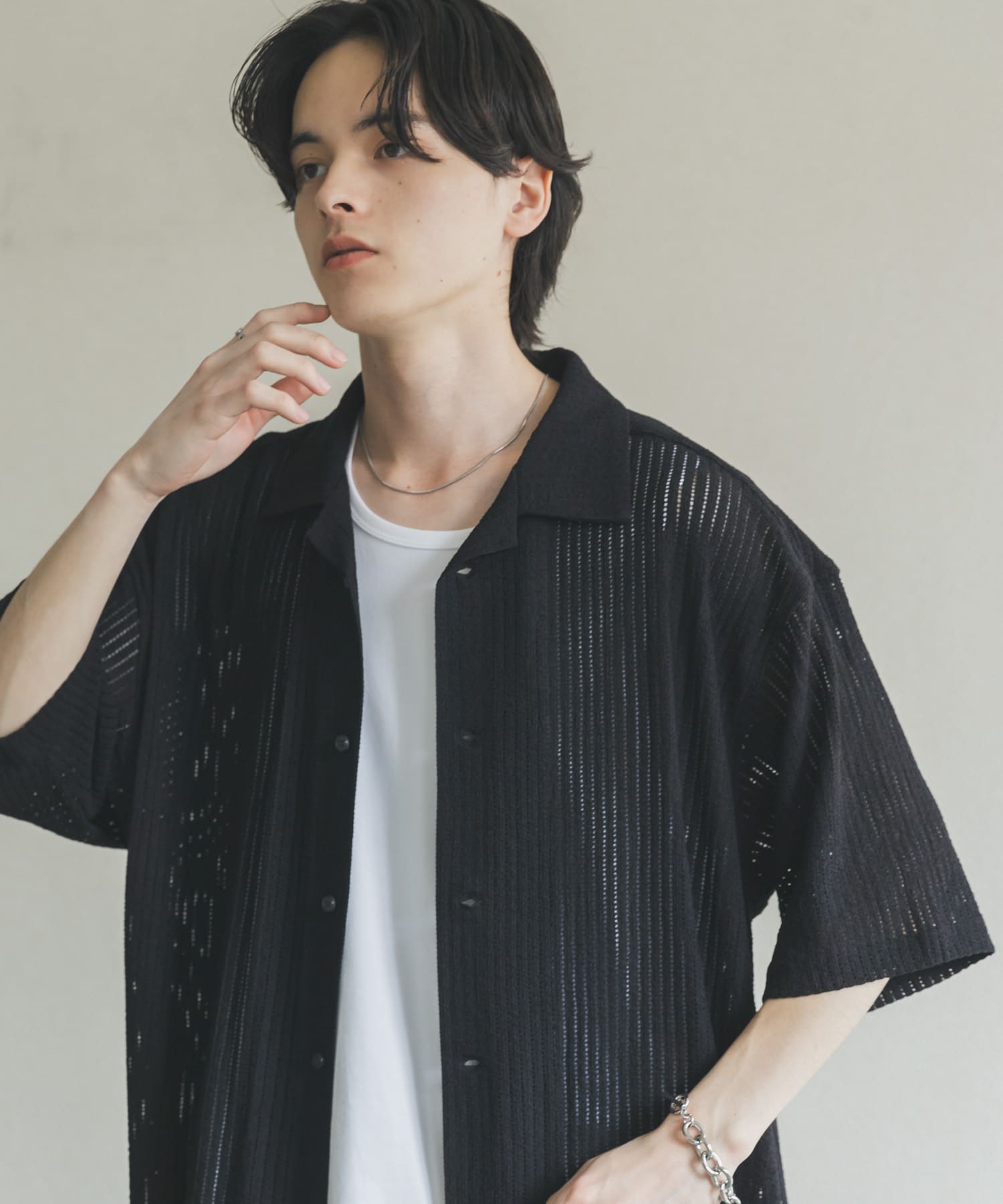 身長：173cm サイズ：L