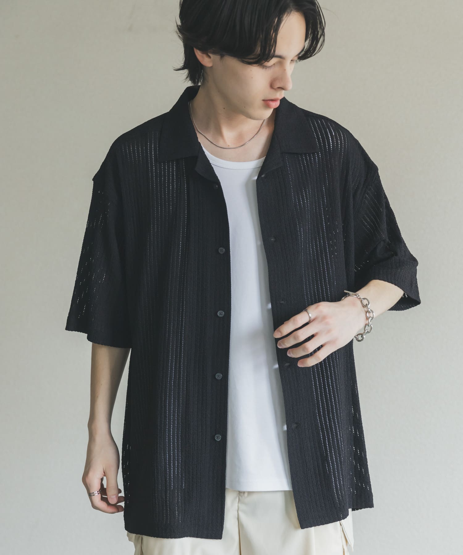 身長：173cm サイズ：L