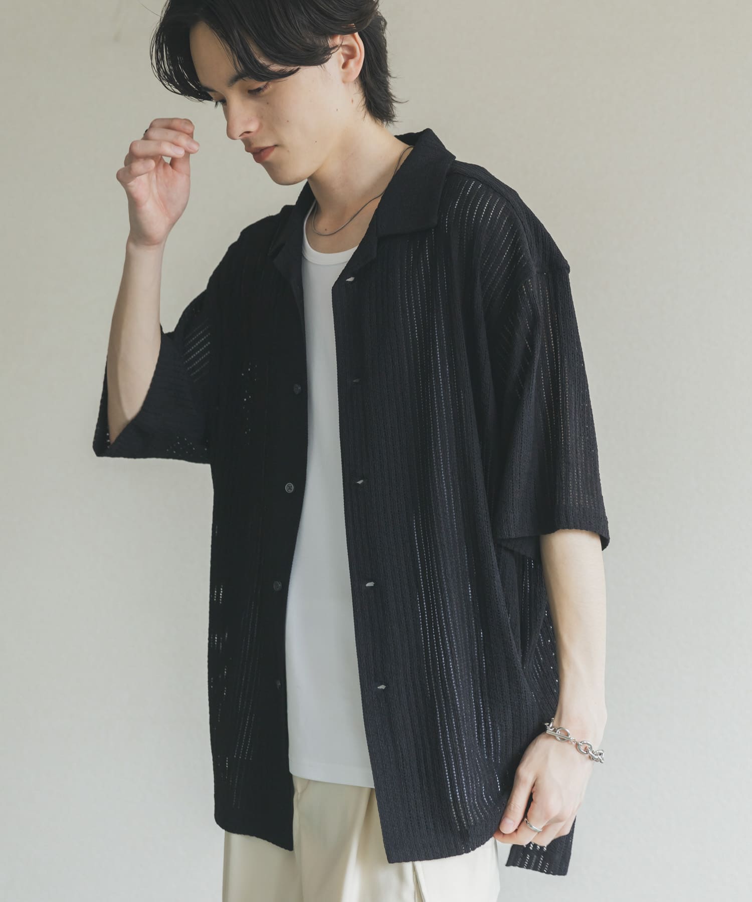 身長：173cm サイズ：L
