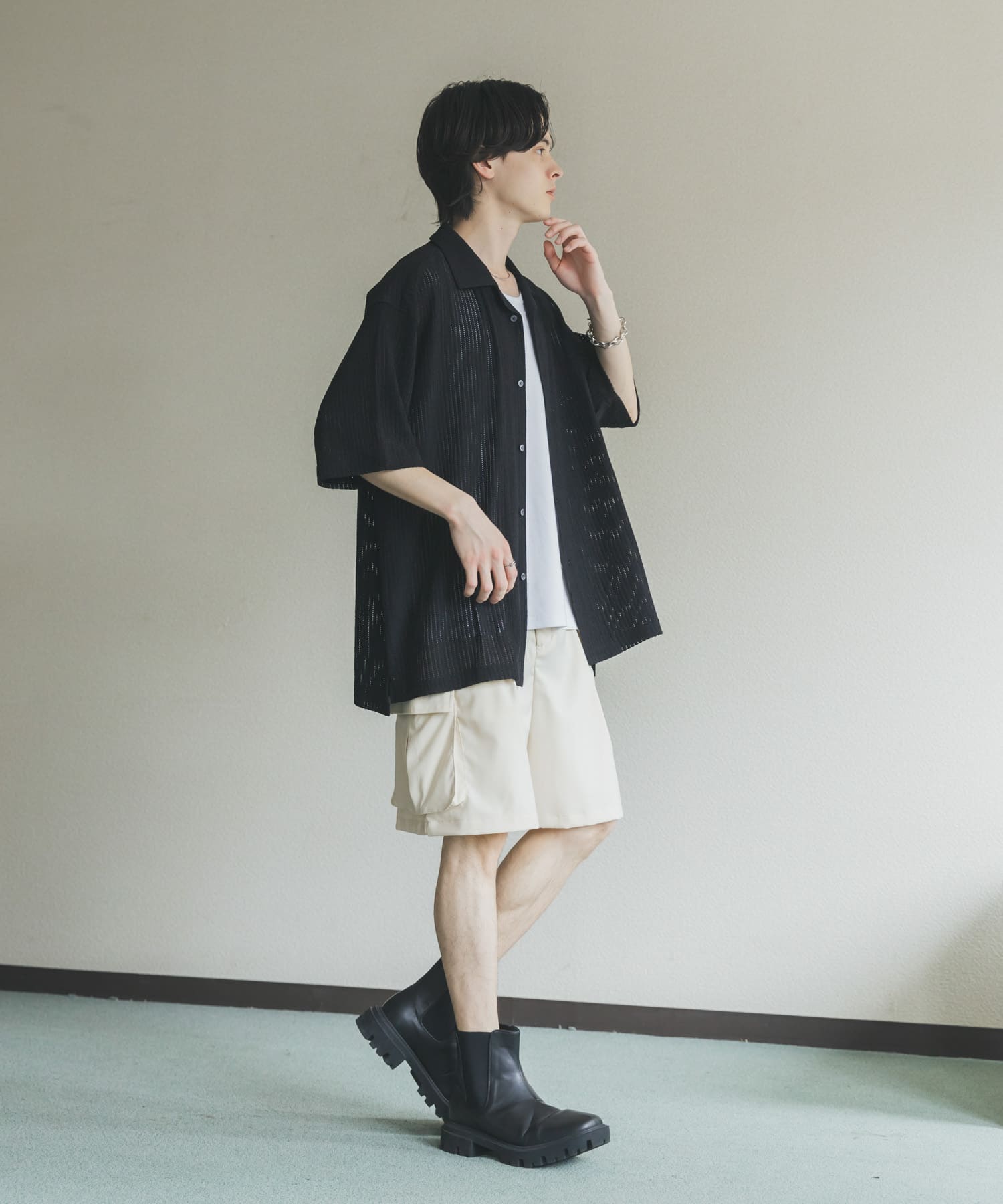 身長：173cm サイズ：L