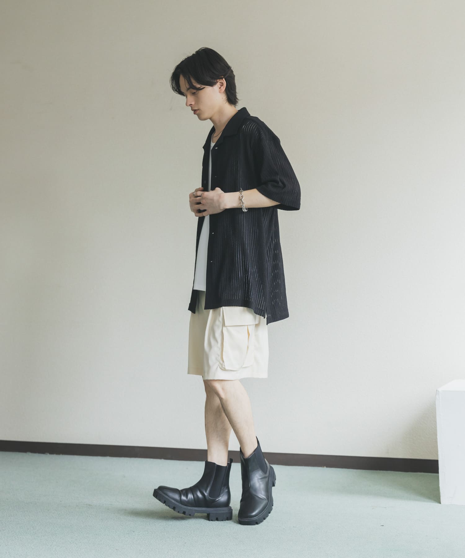 身長：173cm サイズ：L