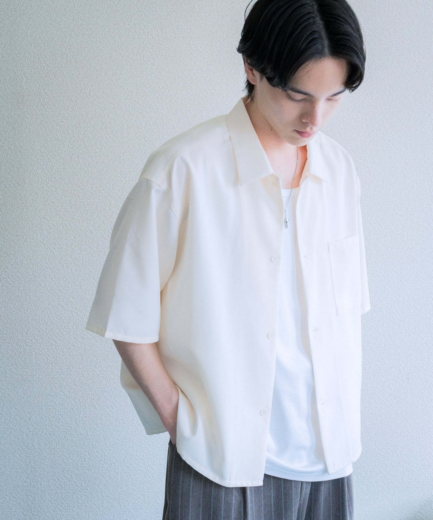 身長：173cm サイズ：L