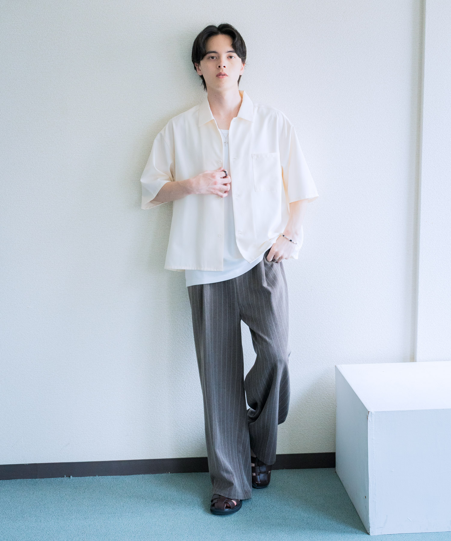 身長：173cm サイズ：L
