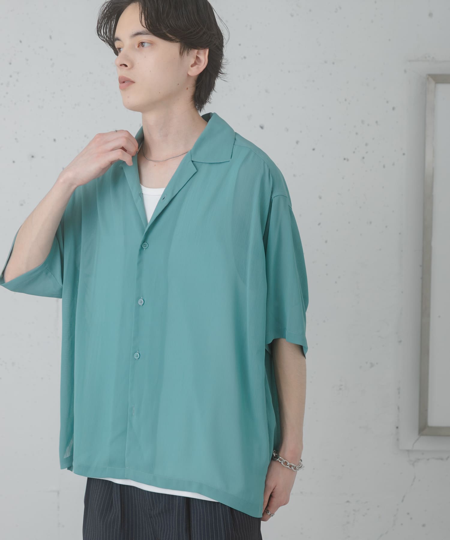 身長：173cm サイズ：L