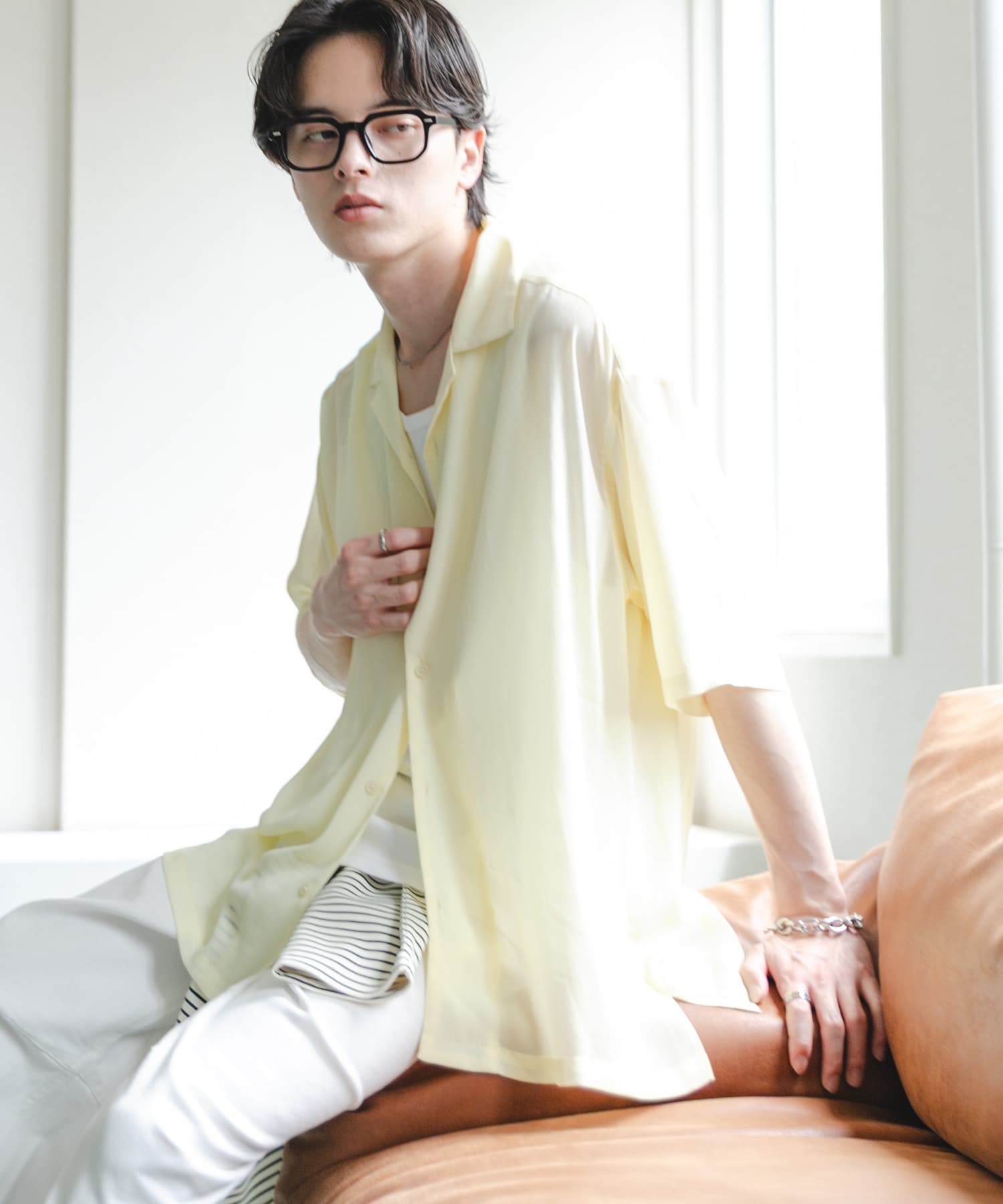 身長：173cm サイズ：L