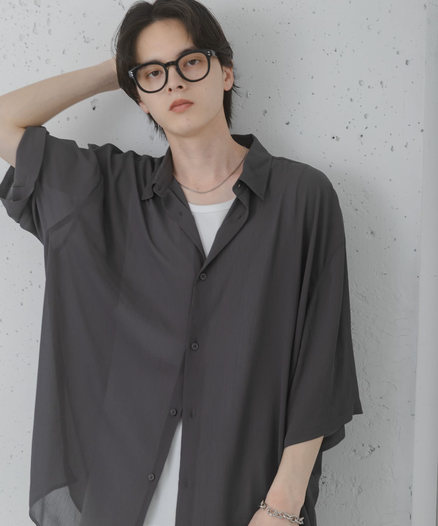 身長：173cm サイズ：L