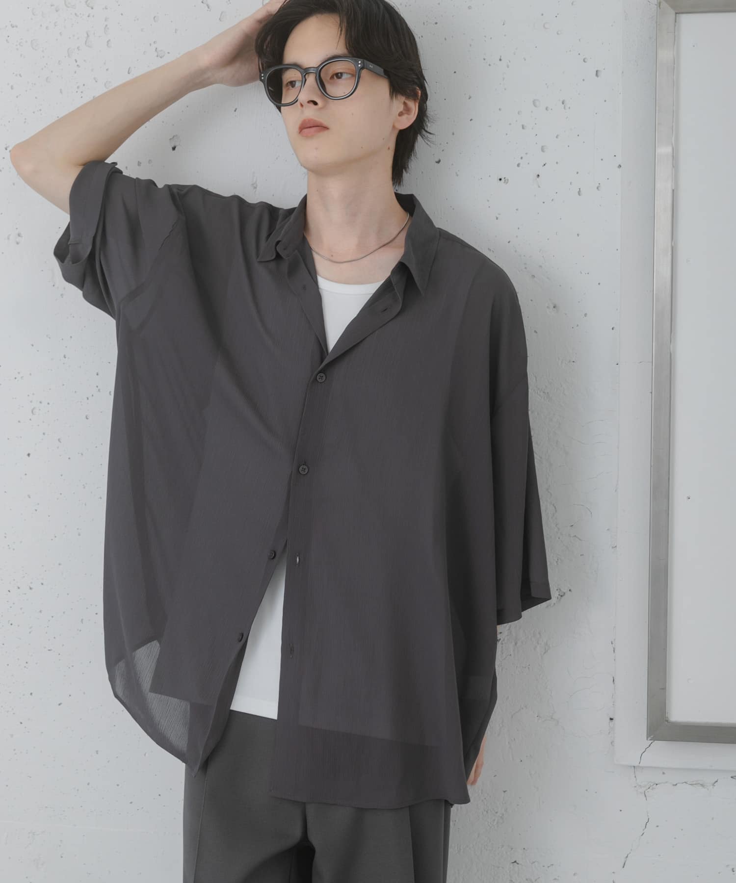身長：173cm サイズ：L