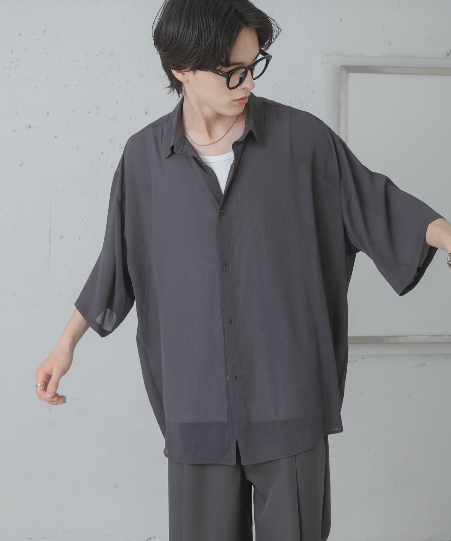 身長：173cm サイズ：L