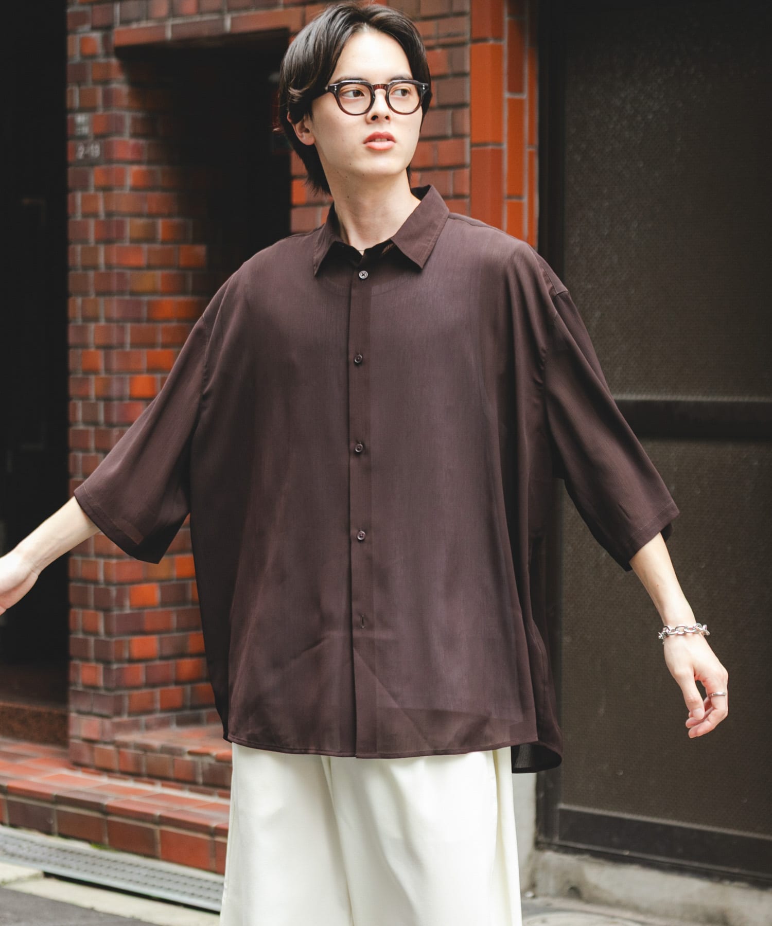 身長：173cm サイズ：L