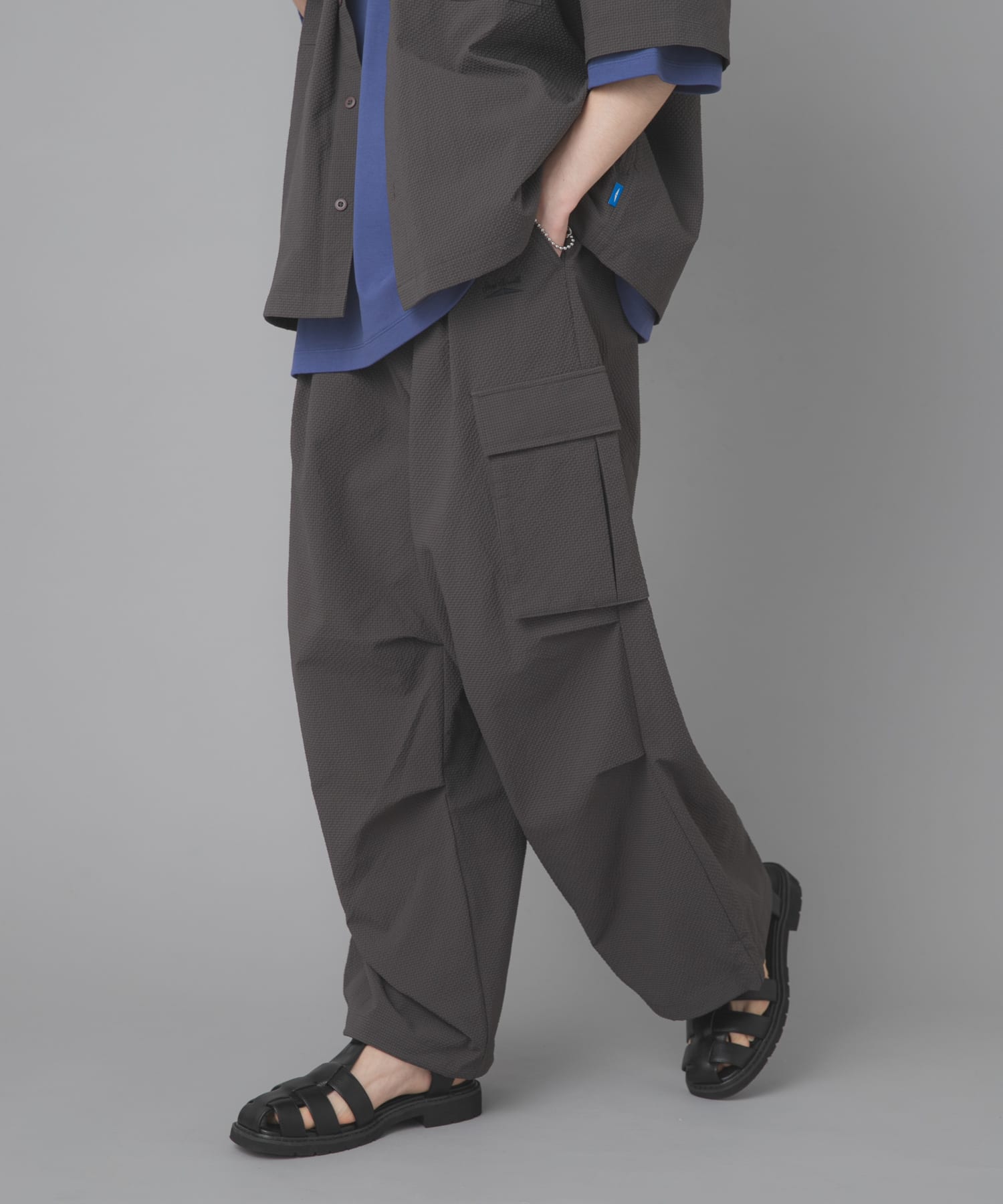 別注』Converse×SENSE OF PLACE JACK PURCELカーゴパンツ(S BLACK