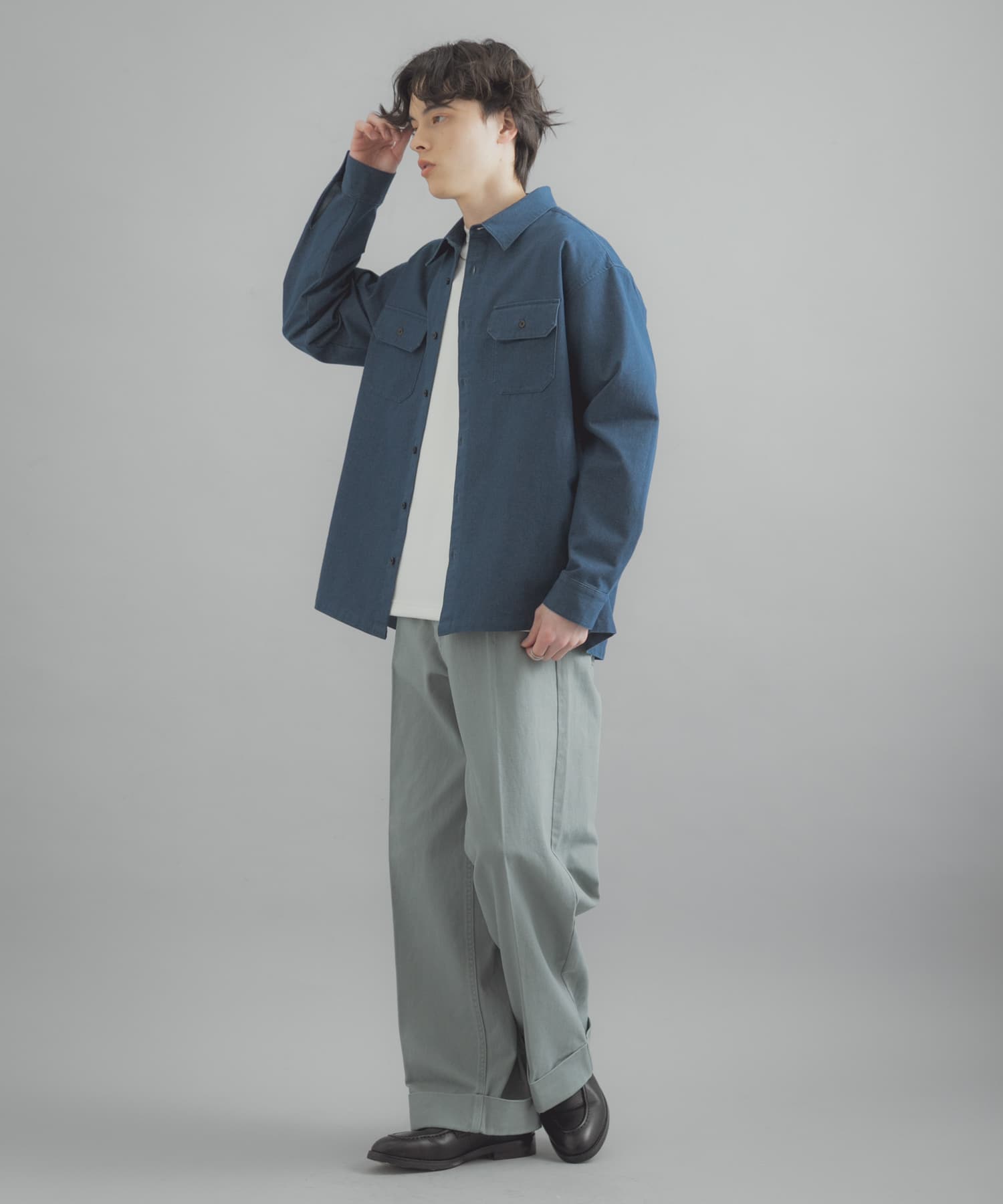 身長：173cm サイズ：L