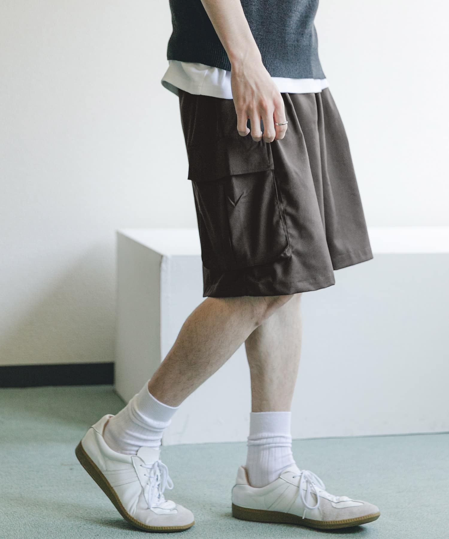 ワイドカーゴショートパンツ