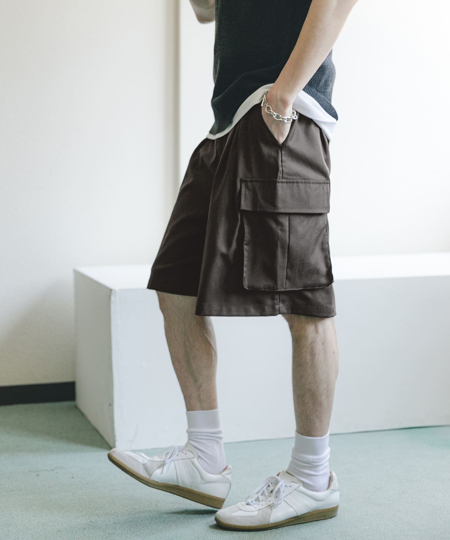 身長：173cm サイズ：L