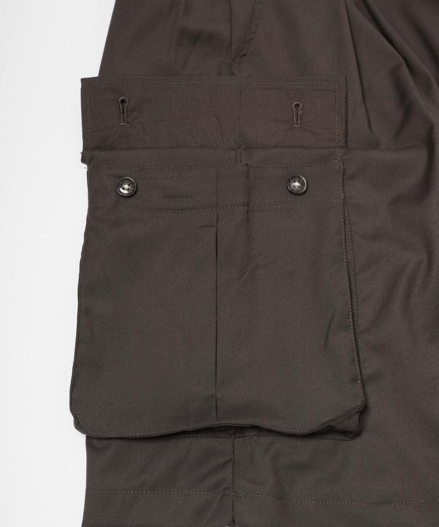 ワイドカーゴショートパンツ CHARCOAL M
