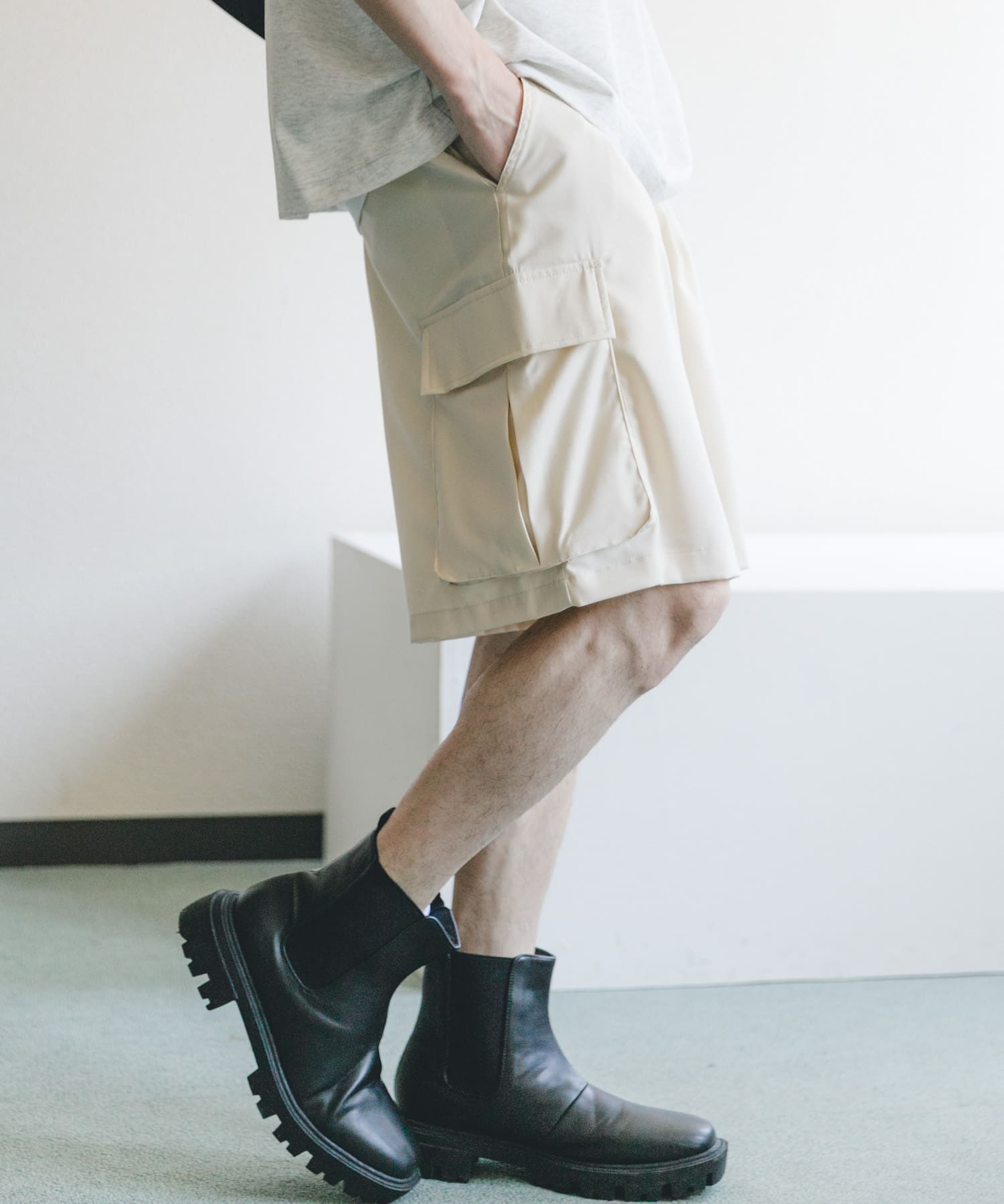 ワイドカーゴショートパンツ