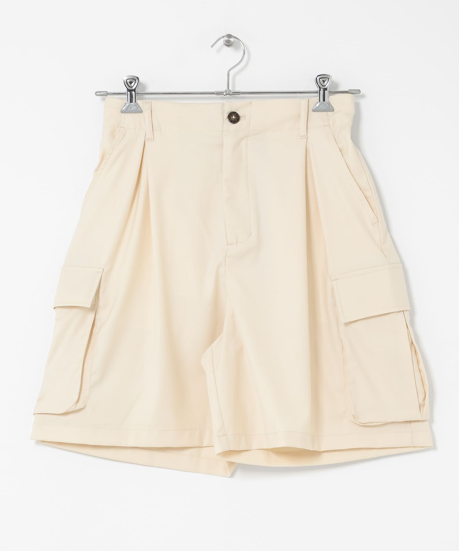 ワイドカーゴショートパンツ IVORY M