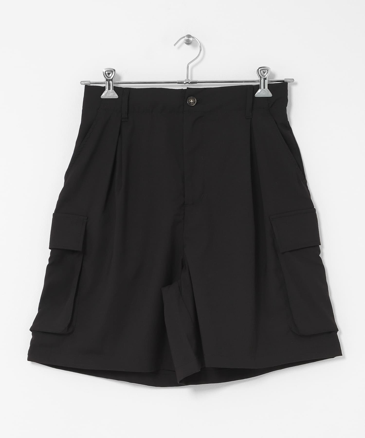 ワイドカーゴショートパンツ BLACK M