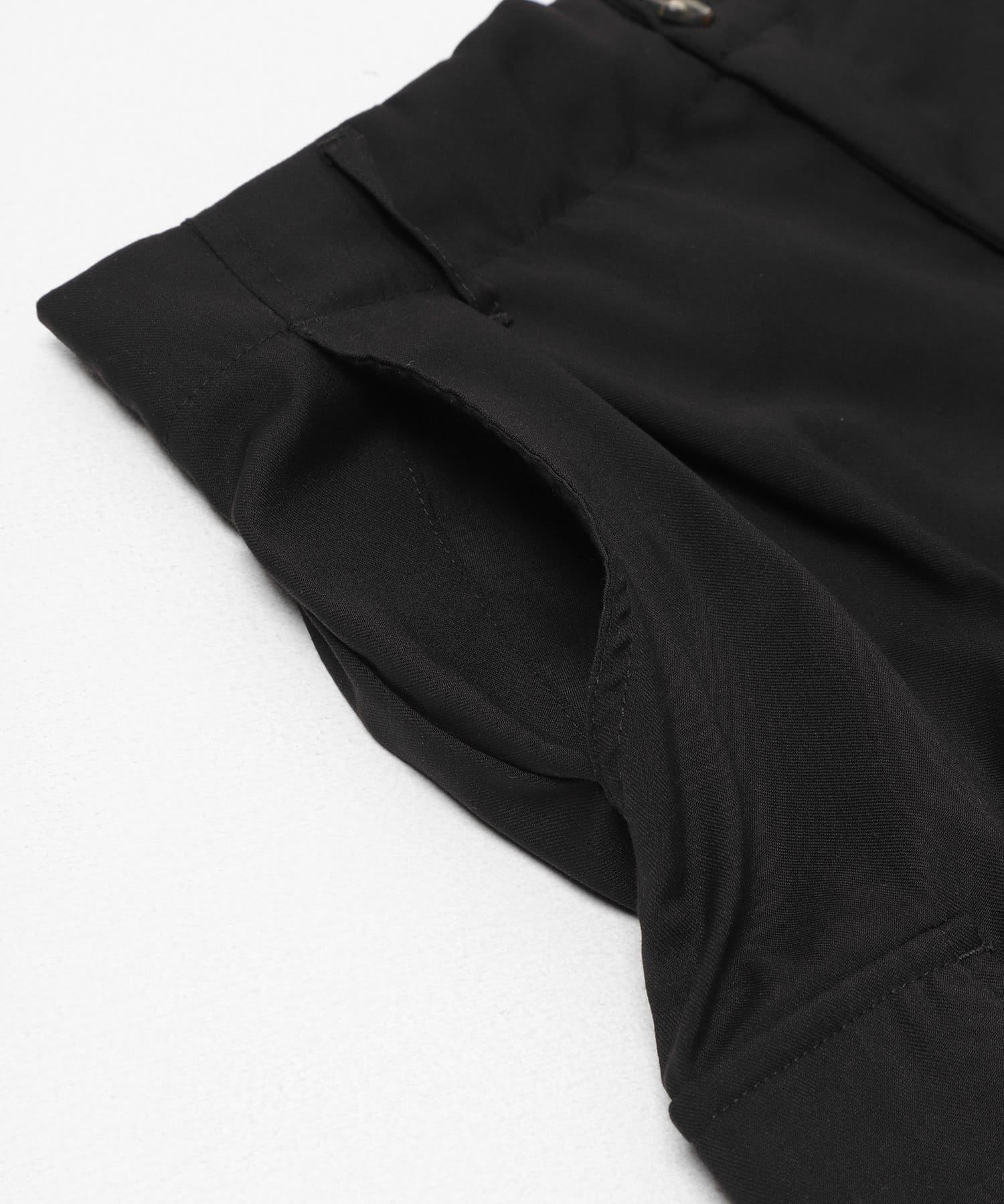 ワイドカーゴショートパンツ BLACK M