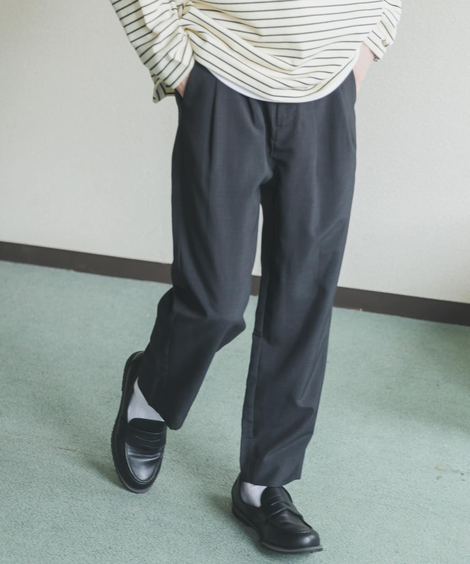 身長：173cm サイズ：L