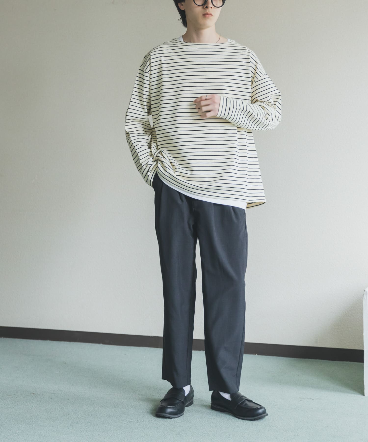 身長：173cm サイズ：L