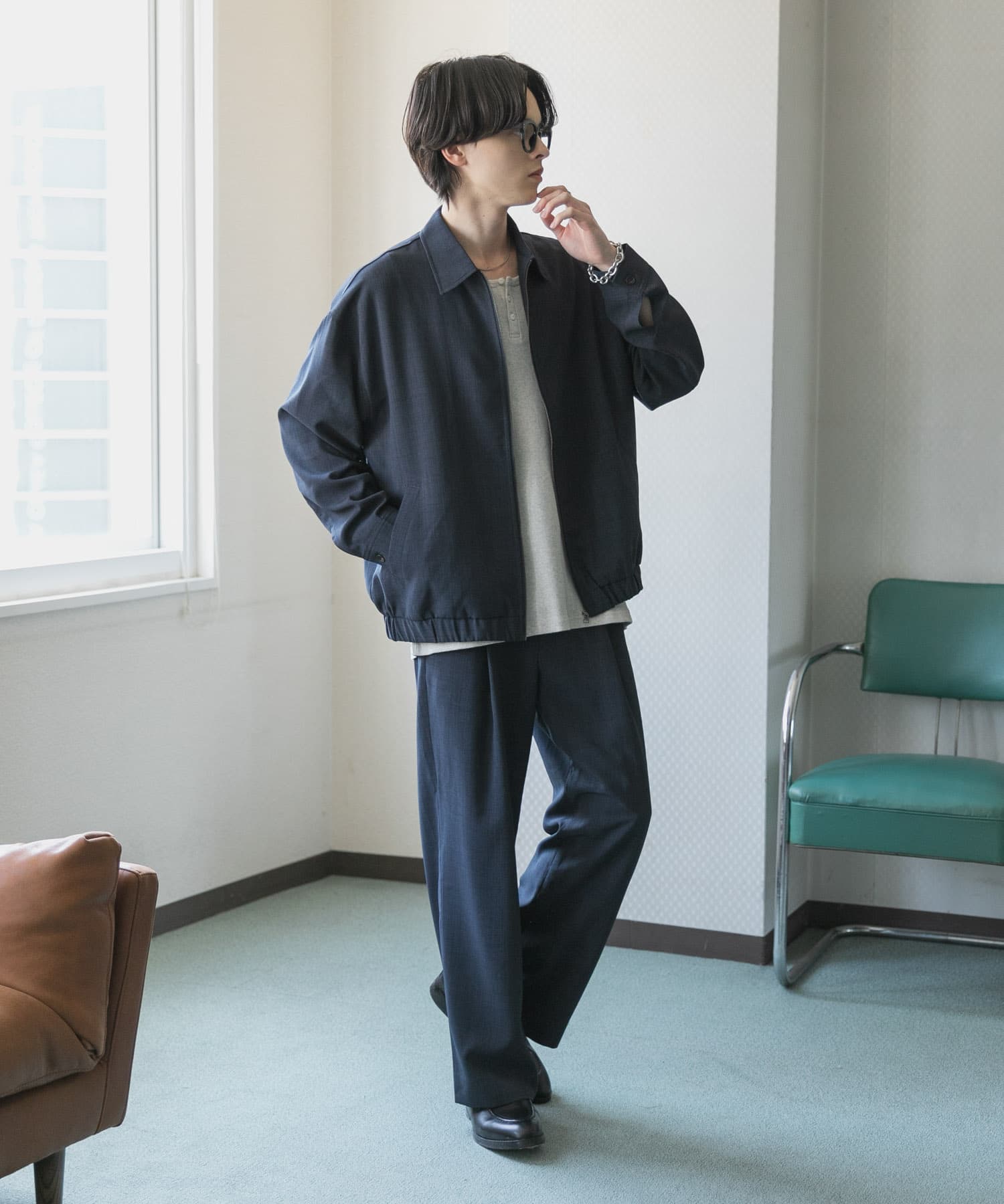 身長：173cm サイズ：L