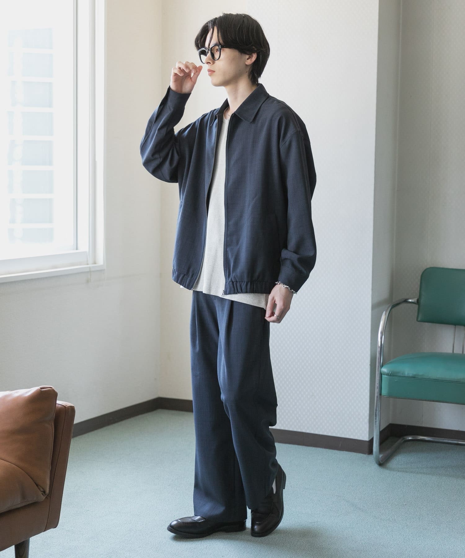 身長：173cm サイズ：L