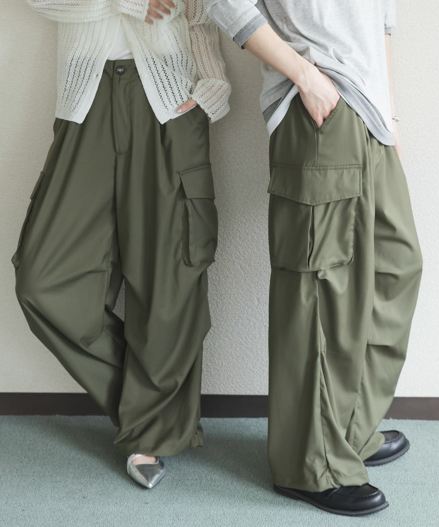 ワイドカーゴパンツ
