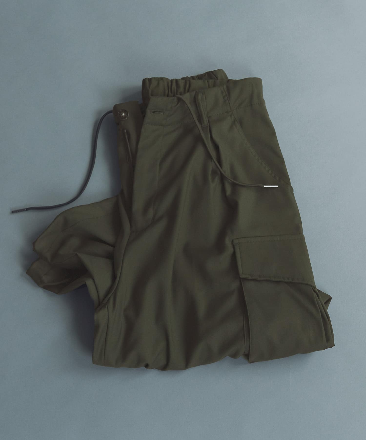 ワイドカーゴパンツ OLIVE S