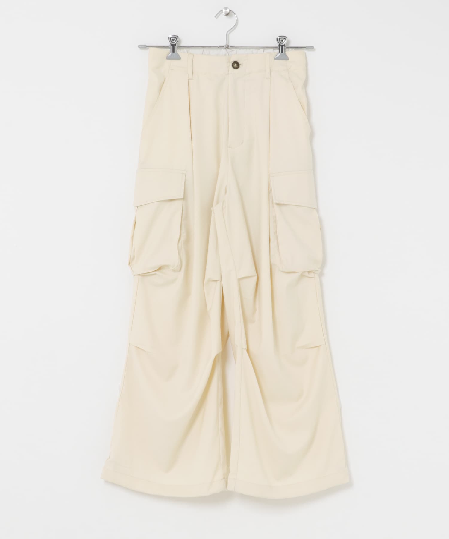 ワイドカーゴパンツ IVORY XS