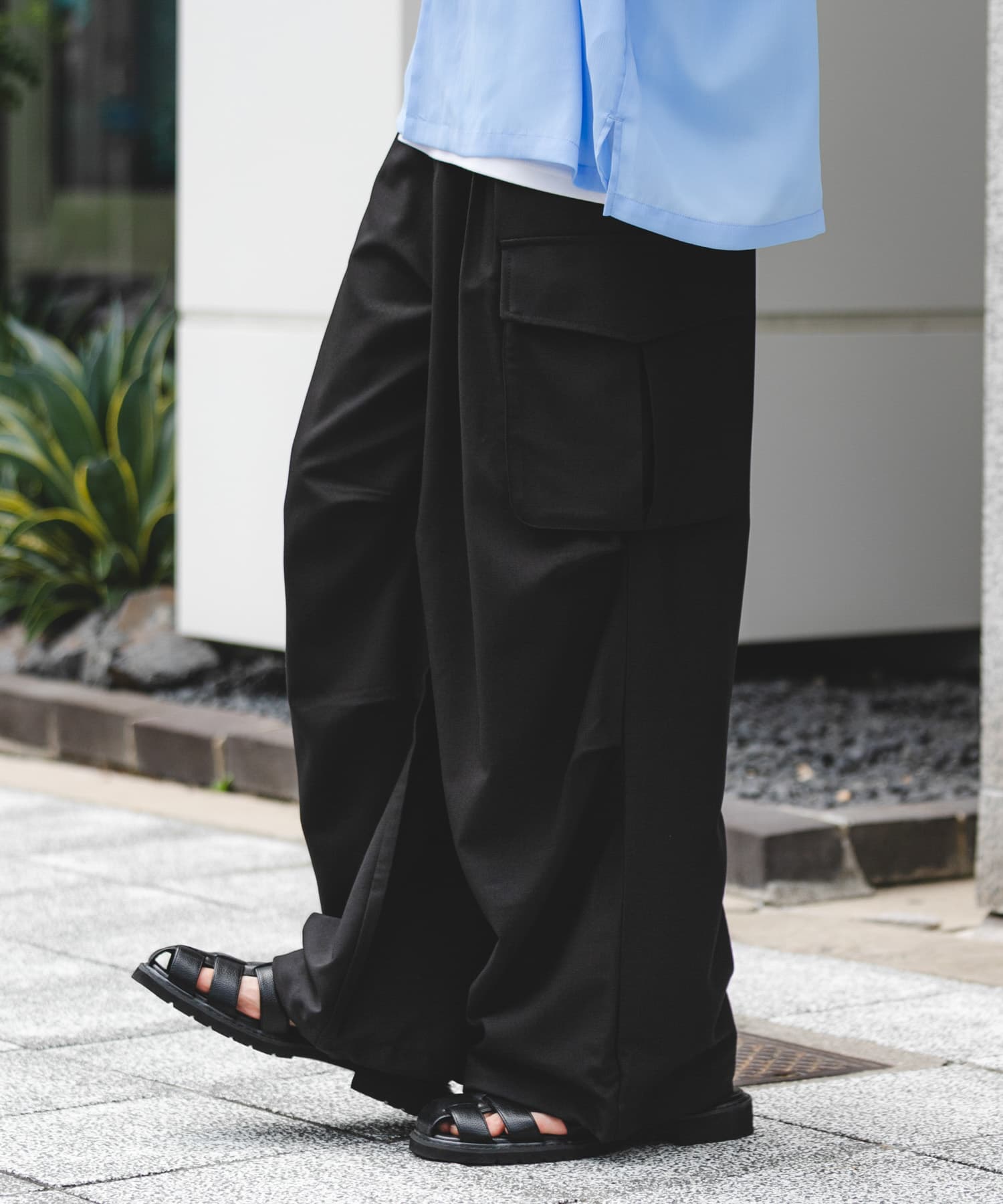 ワイドカーゴパンツ
