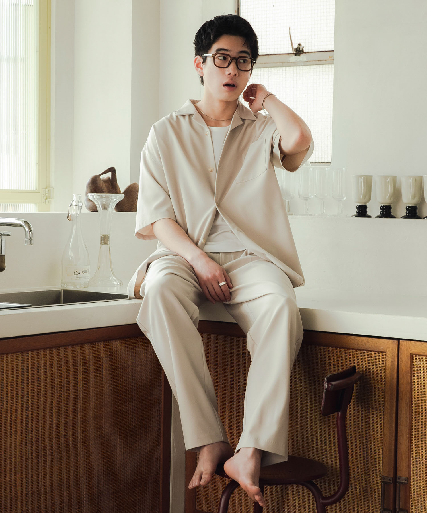 身長：181cm サイズ：L