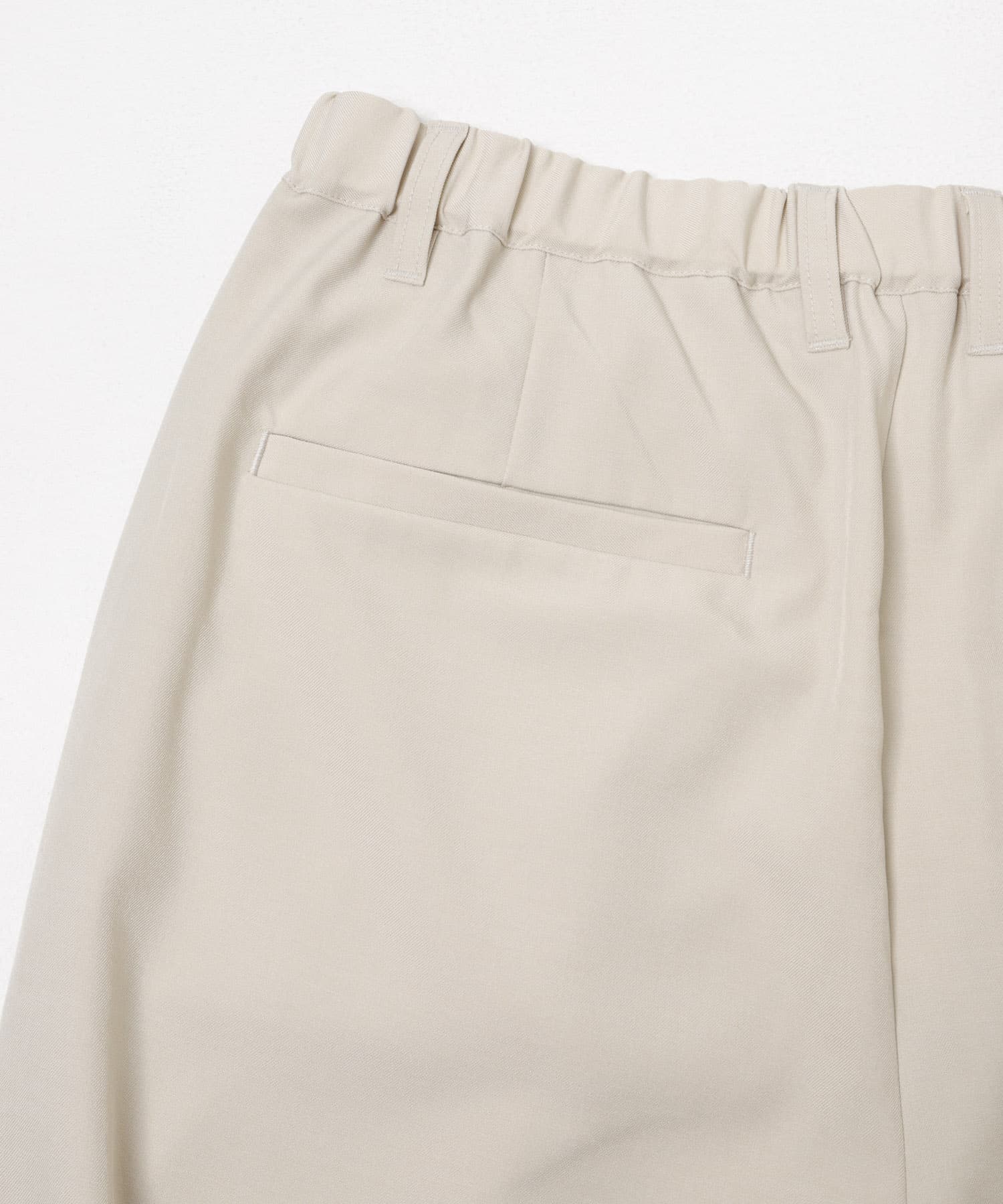 『速乾』ドライタッチ2タックテーパードパンツ GREIGE S