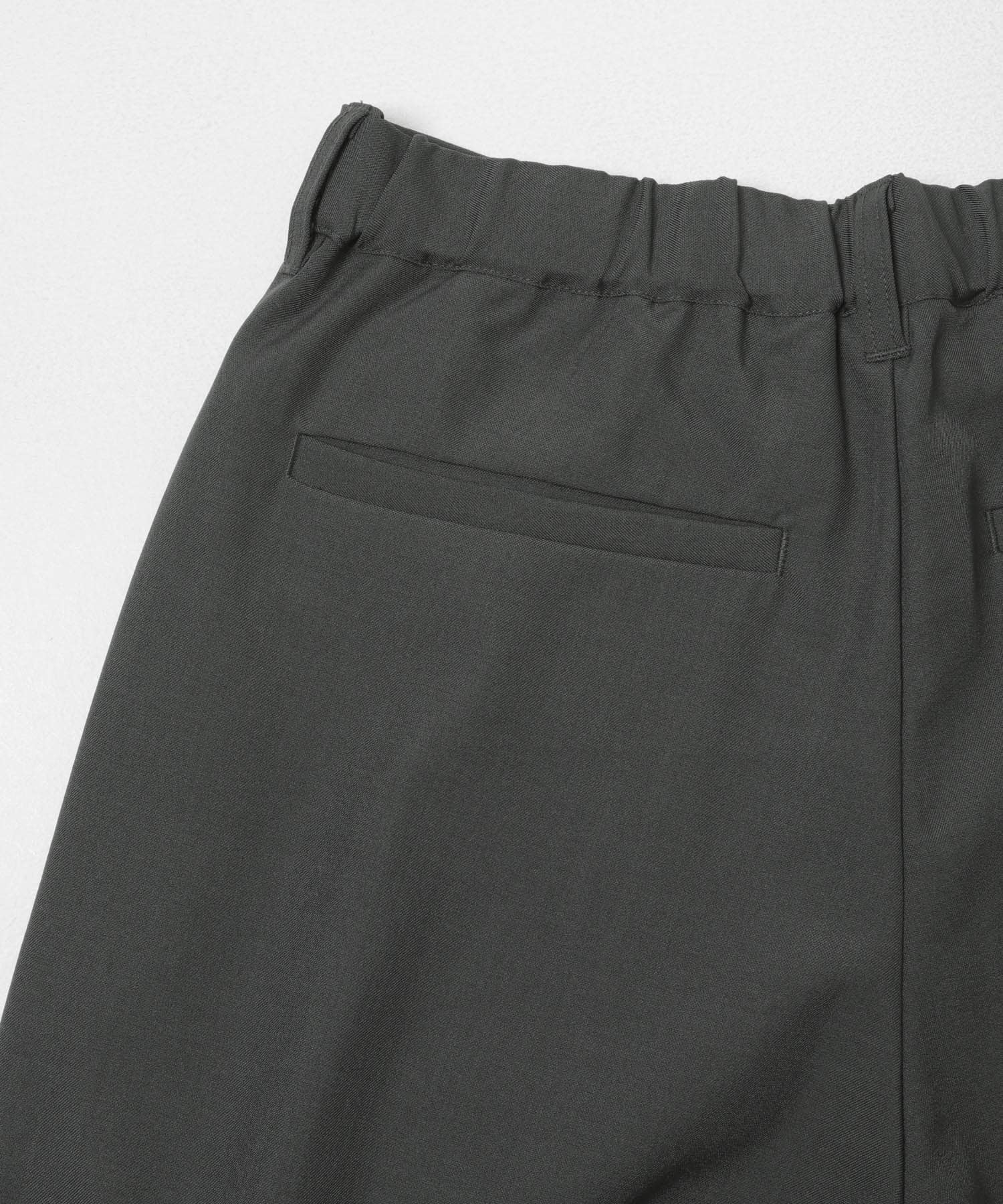 『速乾』ドライタッチ2タックワイドパンツ CHARCOAL S