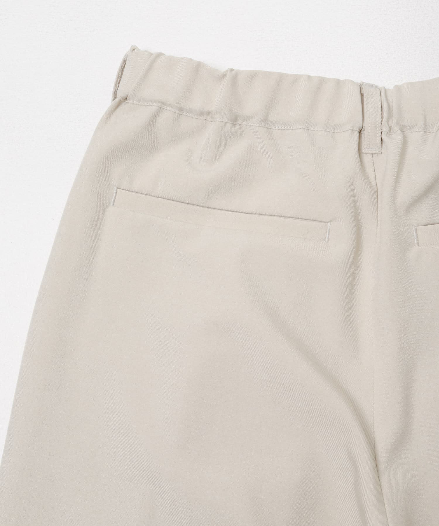 『速乾』ドライタッチ2タックワイドパンツ GREIGE S