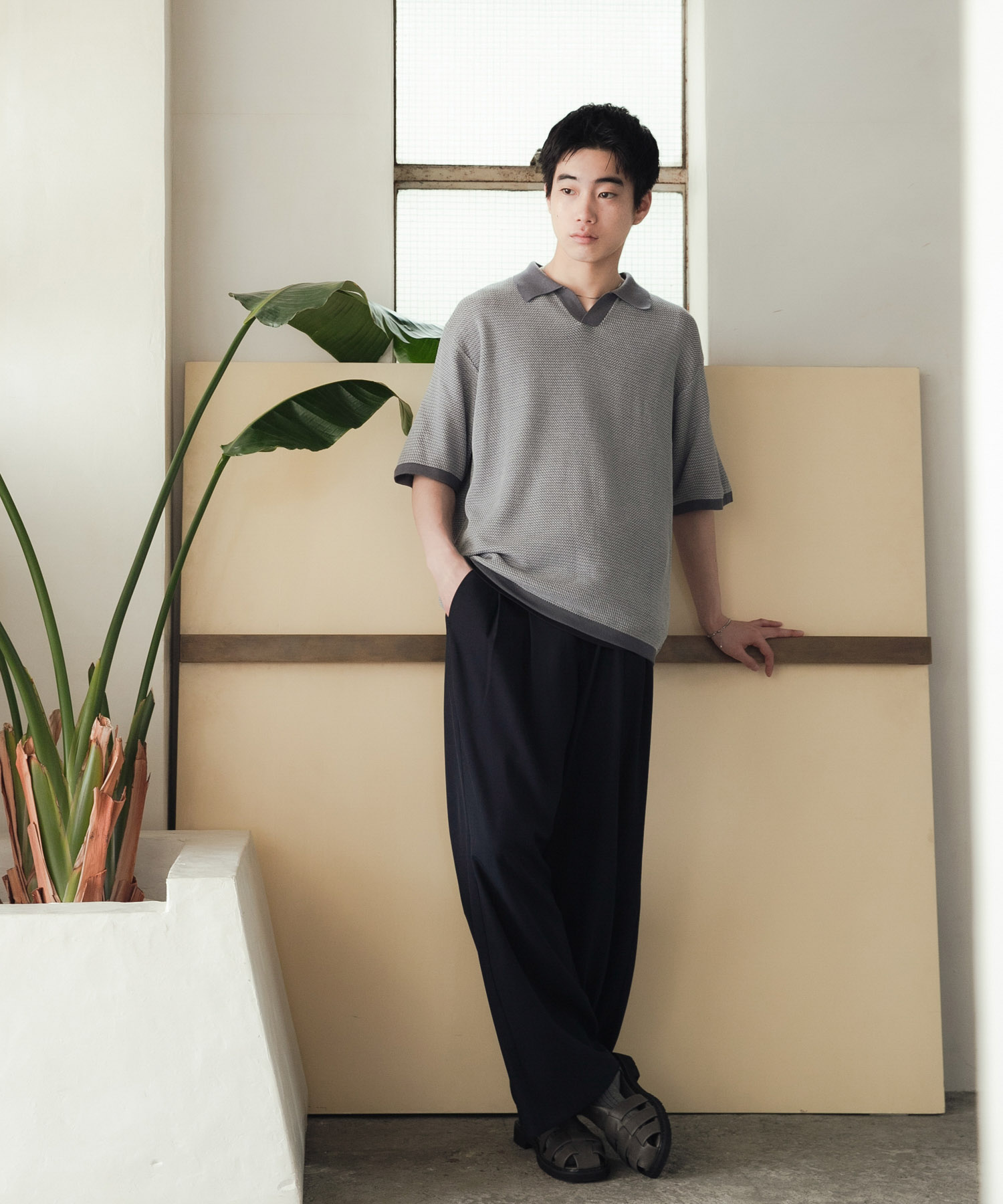 身長：181cm サイズ：L