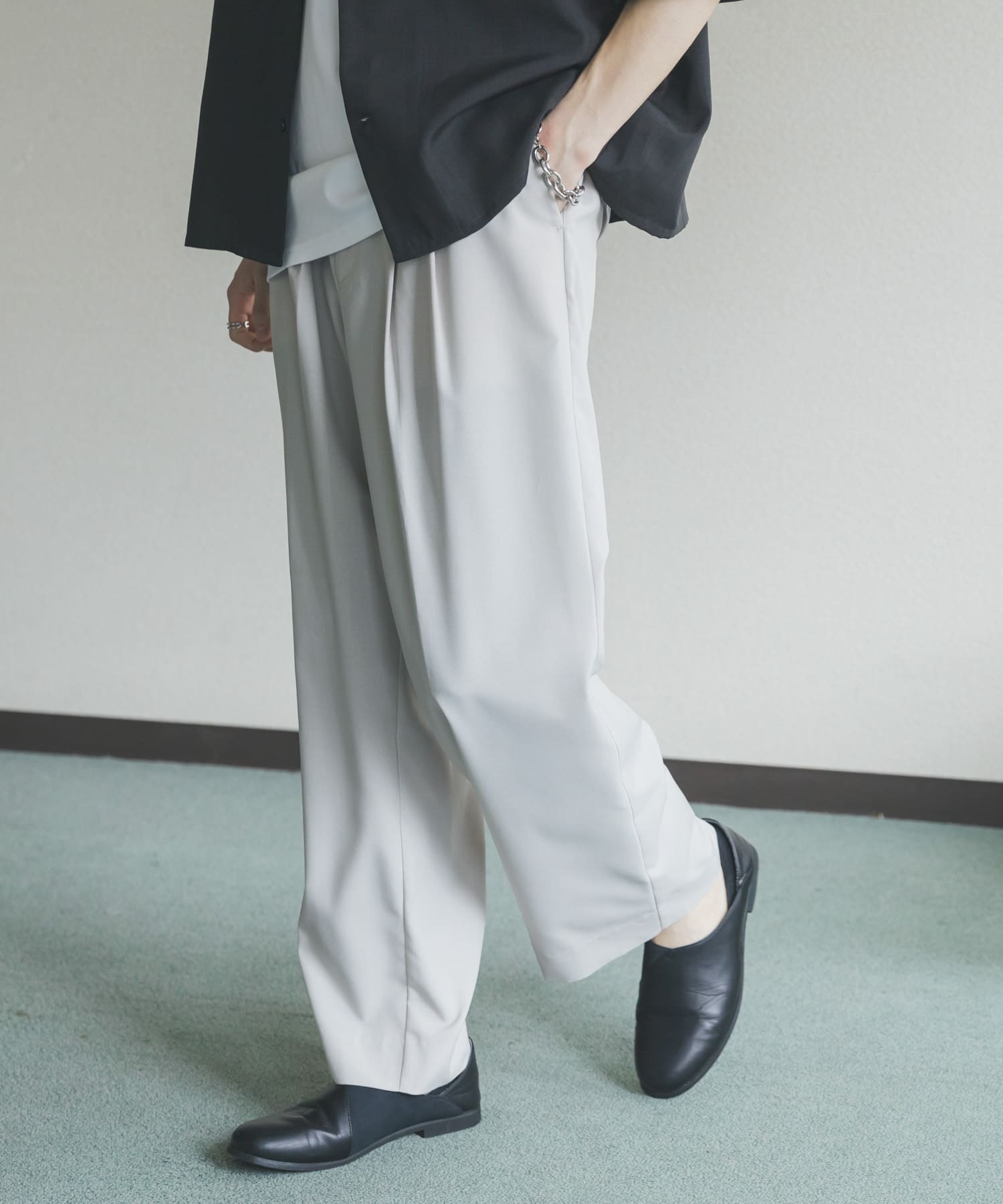 身長：173cm サイズ：L