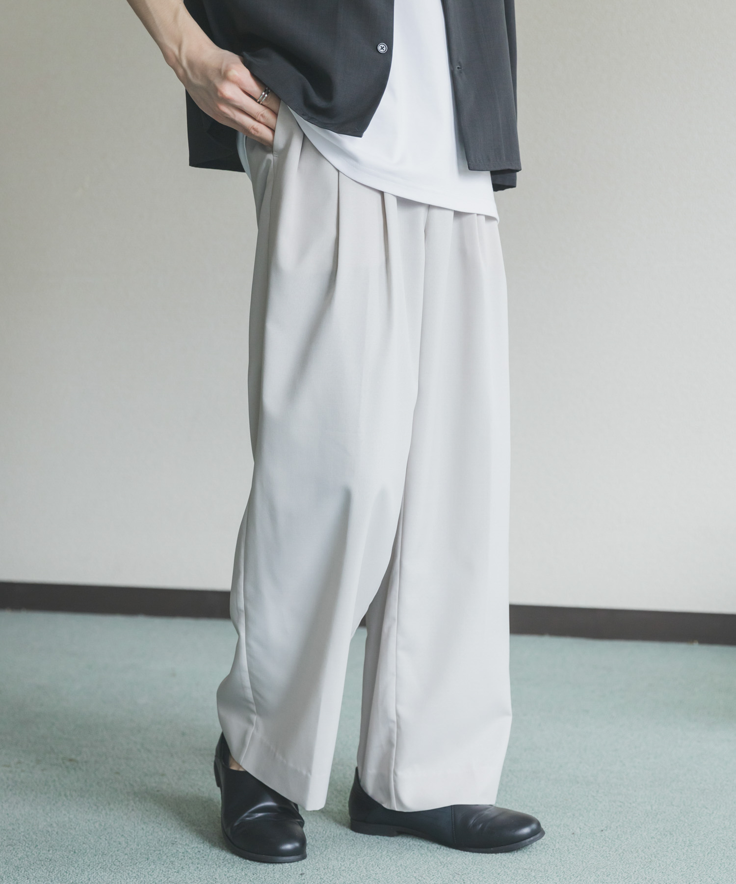 身長：173cm サイズ：L