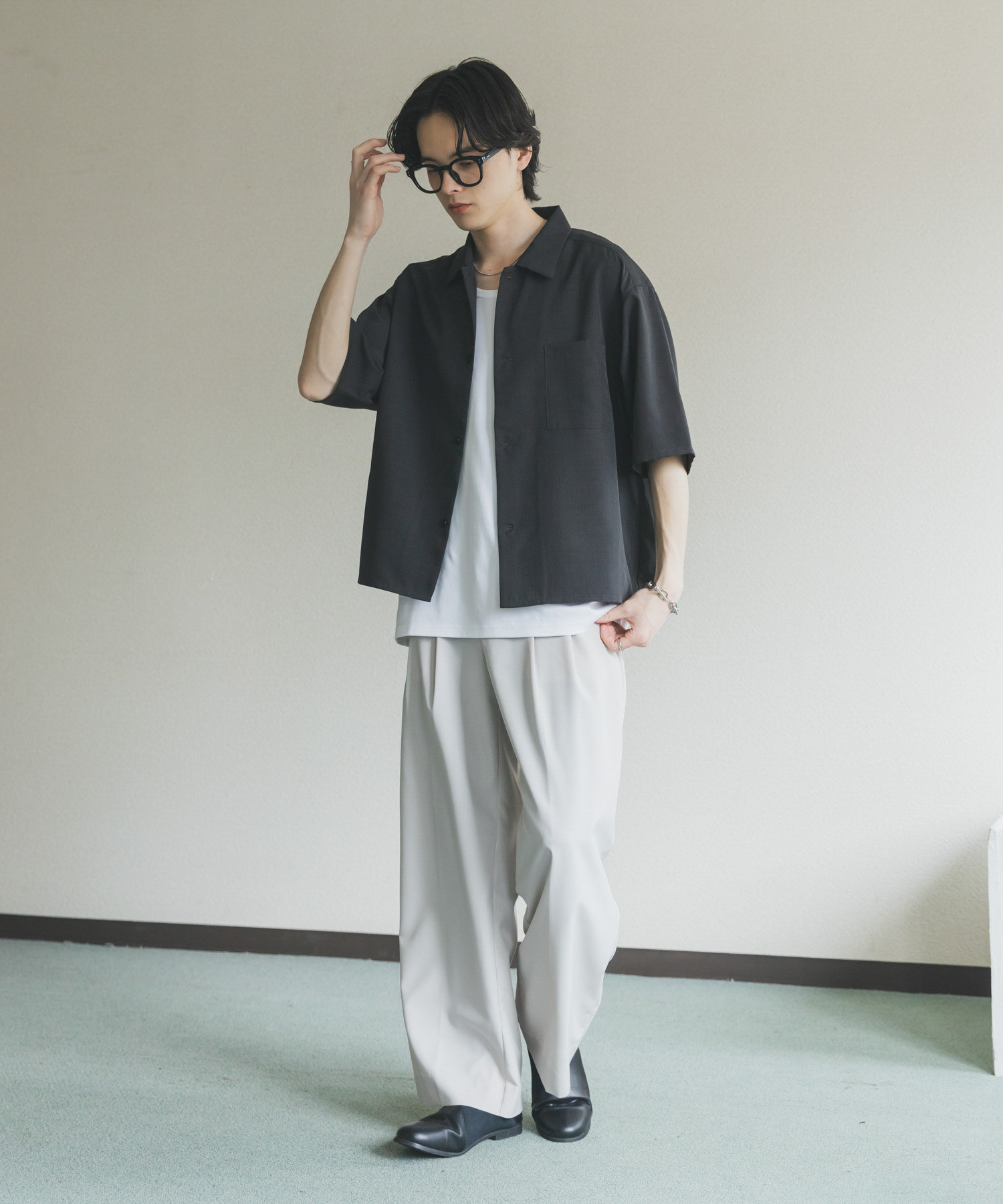 身長：173cm サイズ：L