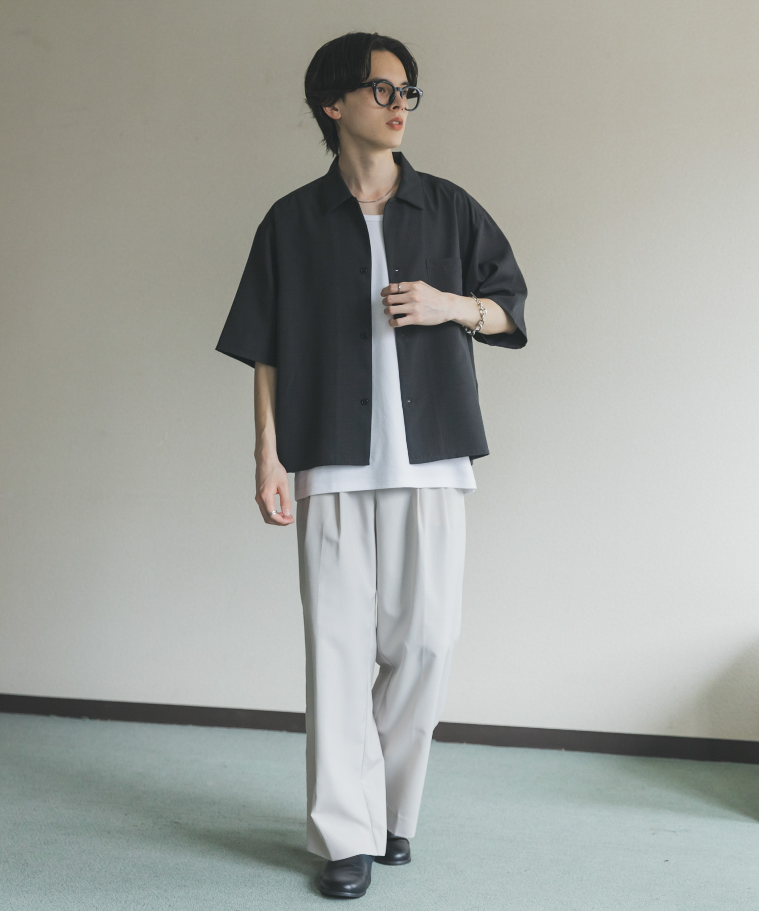 身長：173cm サイズ：L