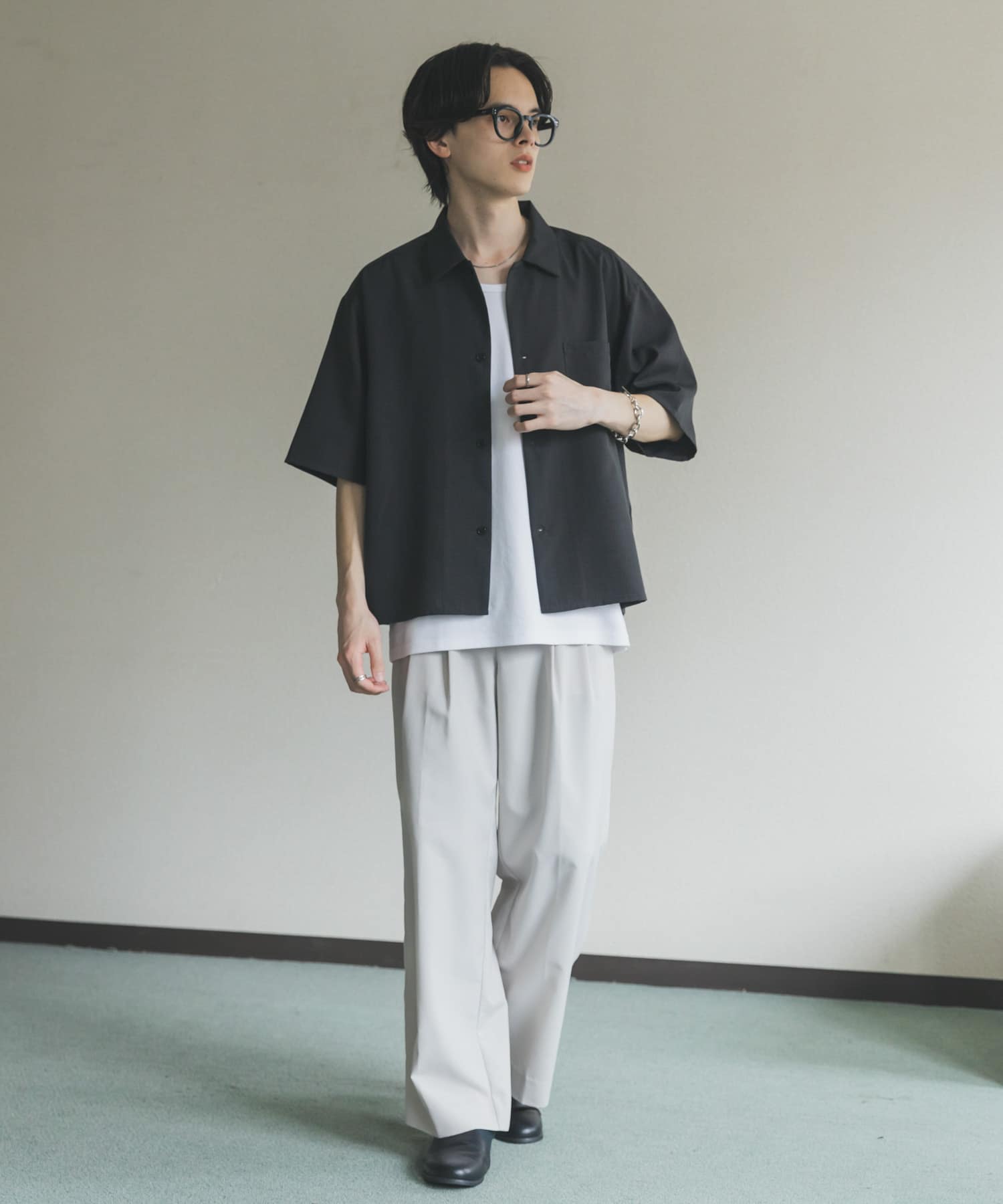 身長：173cm サイズ：L