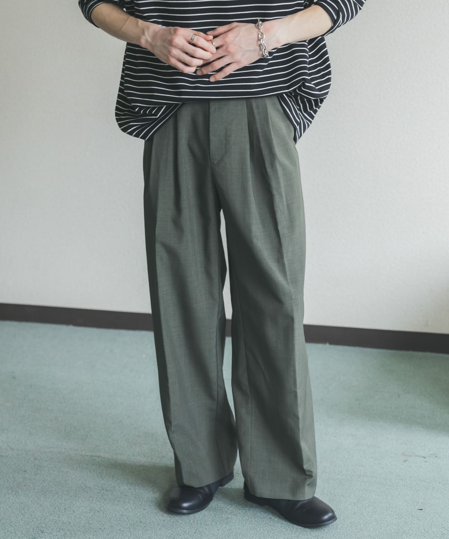 身長：173cm サイズ：L