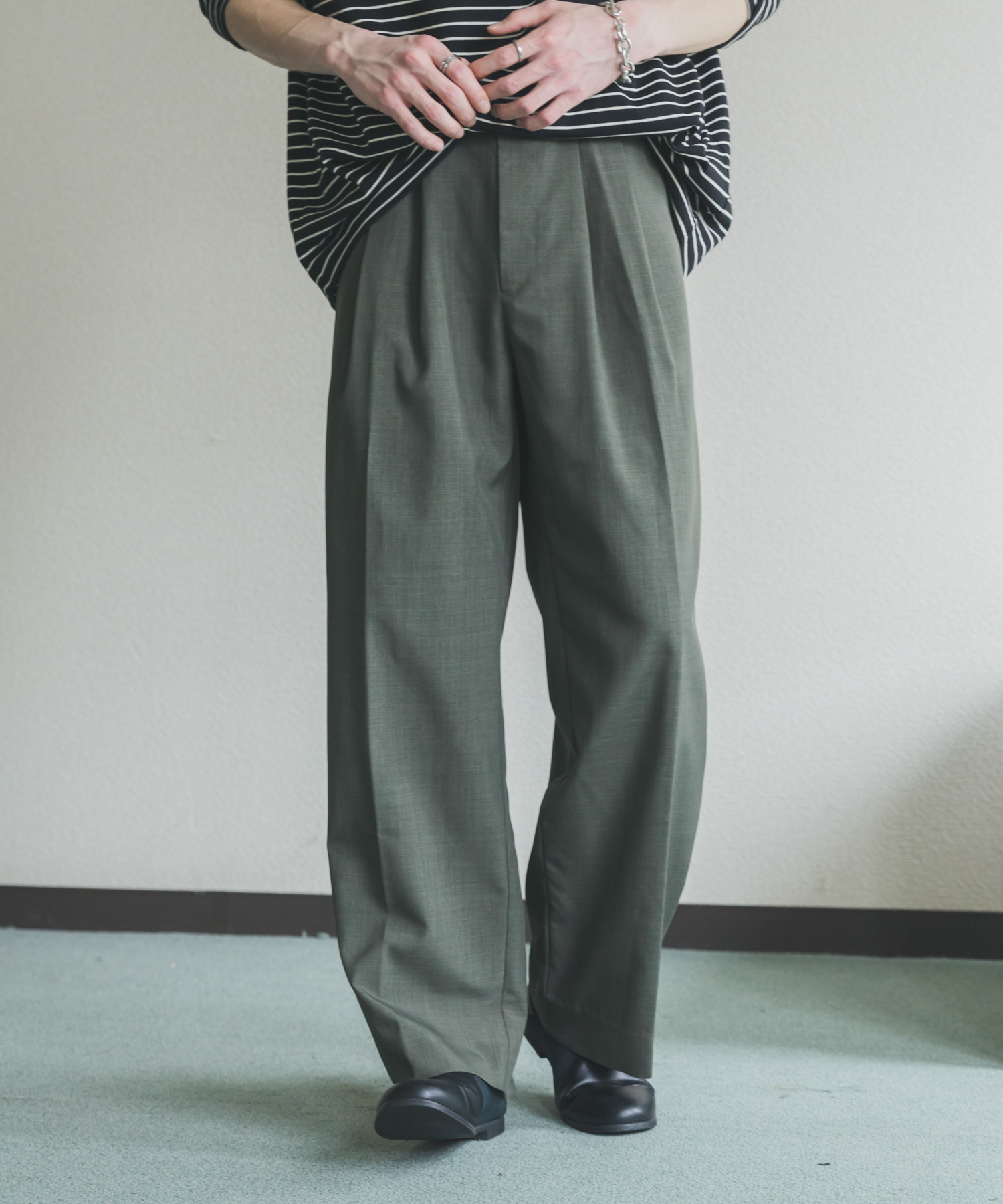 身長：173cm サイズ：L