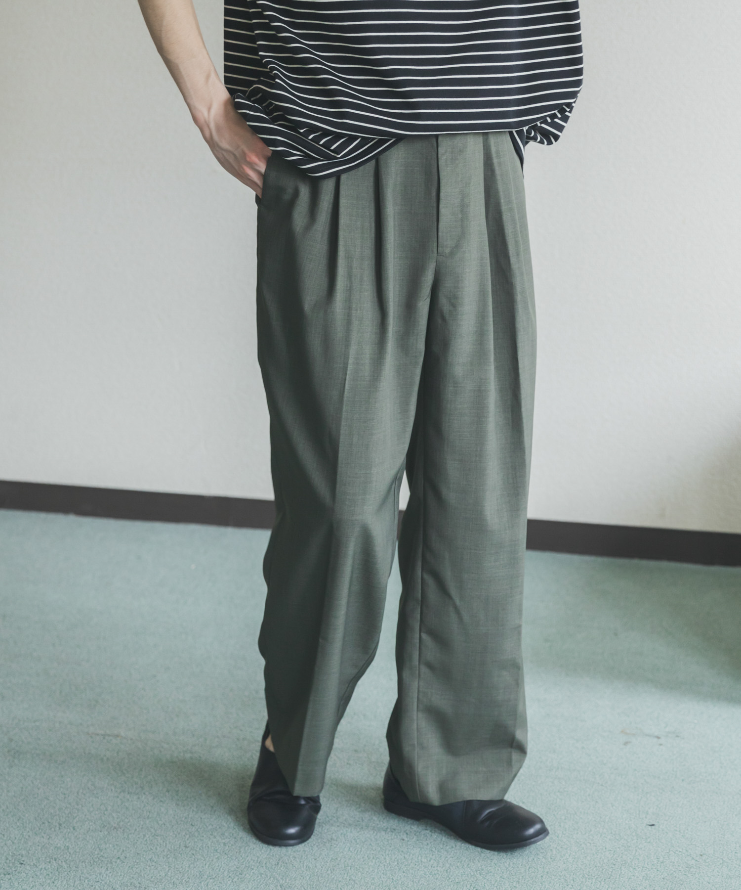 身長：173cm サイズ：L