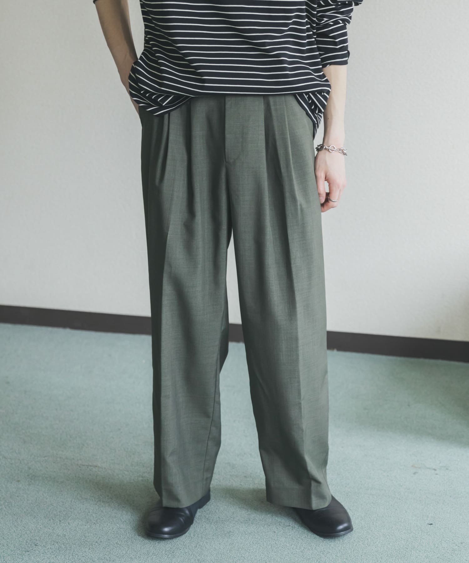 身長：173cm サイズ：L